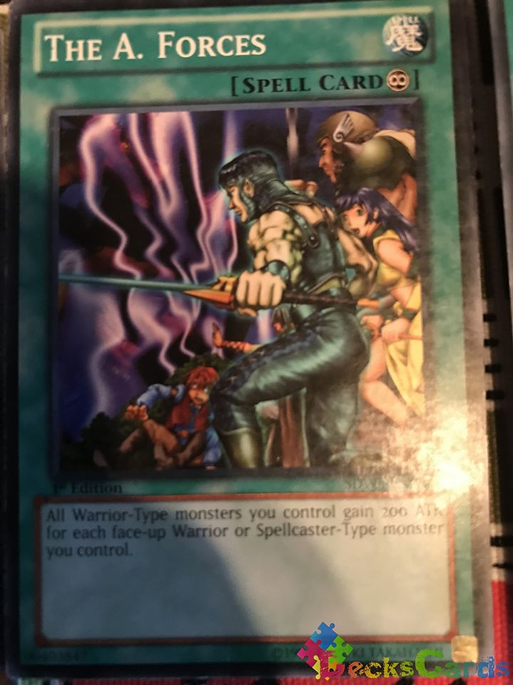 The A. Forces - SDWA-EN024 - Common 1st Edition 1
