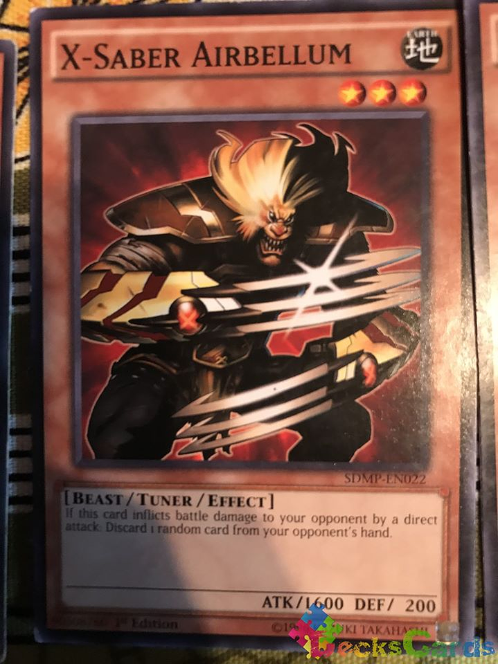 X-Saber Airbellum - SDMP-EN022 - Common 1st Edition 1