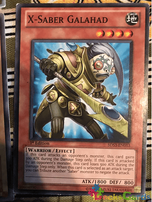 X-Saber Galahad - 5DS3-EN013 - Common 1st Edition