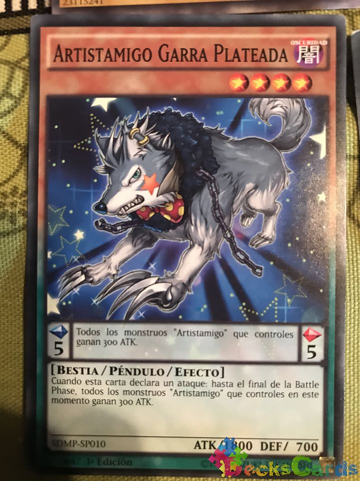 Performapal Silver Claw - SDMP-EN010 - Common 1st Edition 1