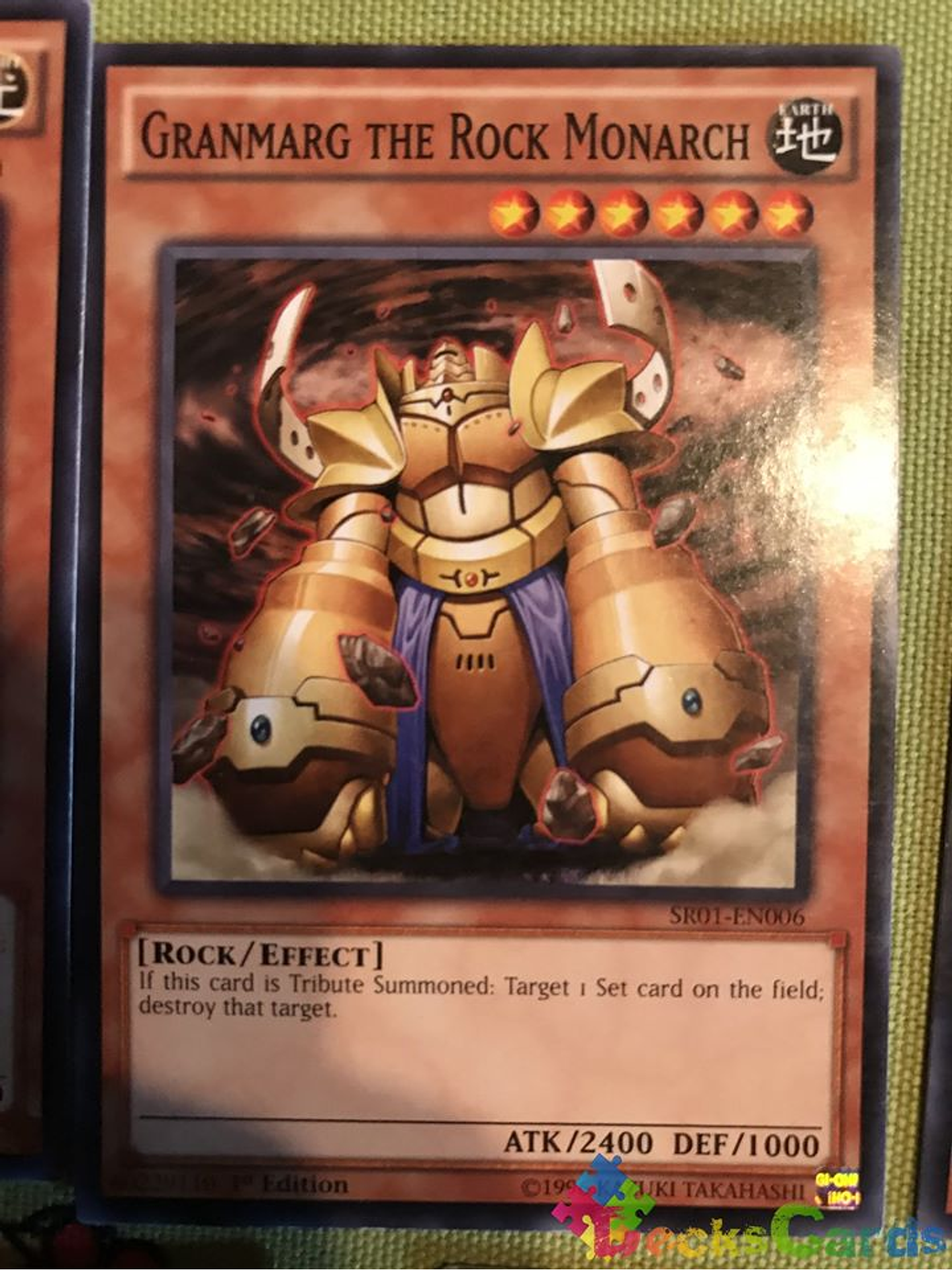 Granmarg the Rock Monarch - SR01-EN006 - Common 1st Edition 1