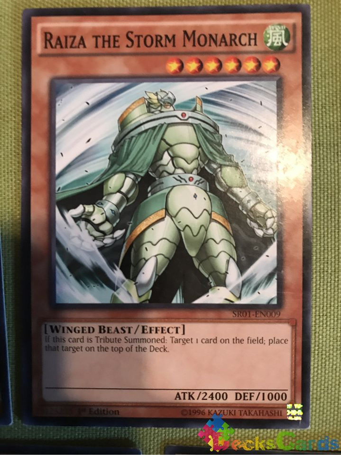Raiza the Storm Monarch - SR01-EN009 - Common 1st Edition 1