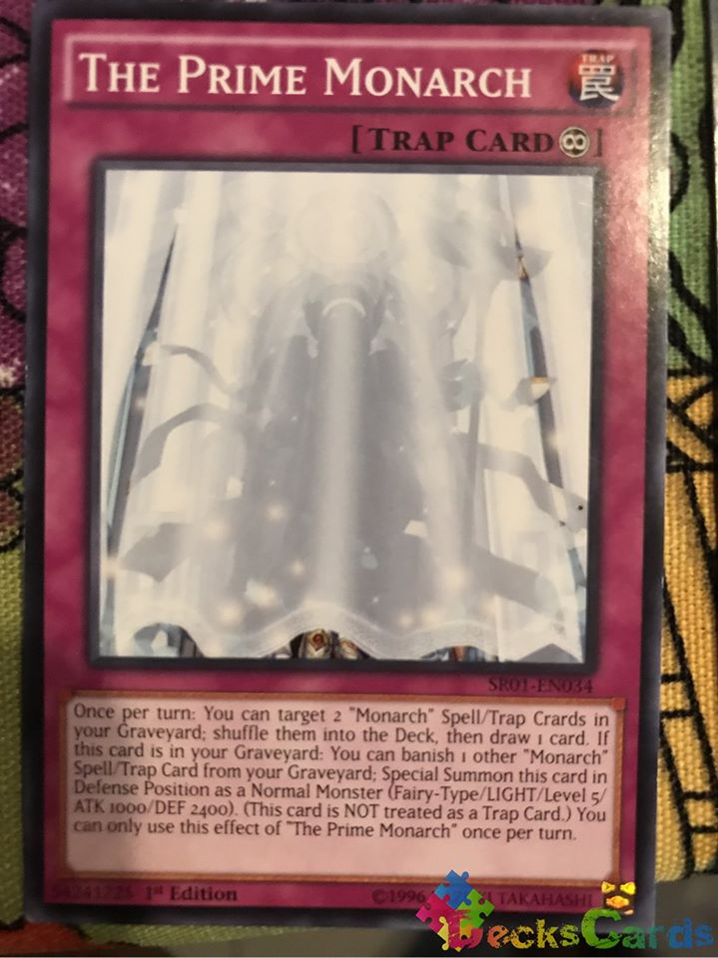 The Prime Monarch - SR01-EN034 - Common 1st Edition 1