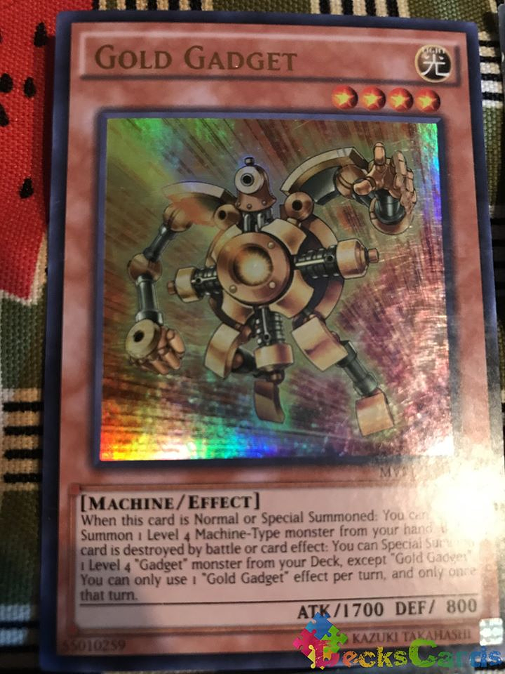 Gold Gadget - MVP1-EN018 - Ultra Rare Unlimited 1