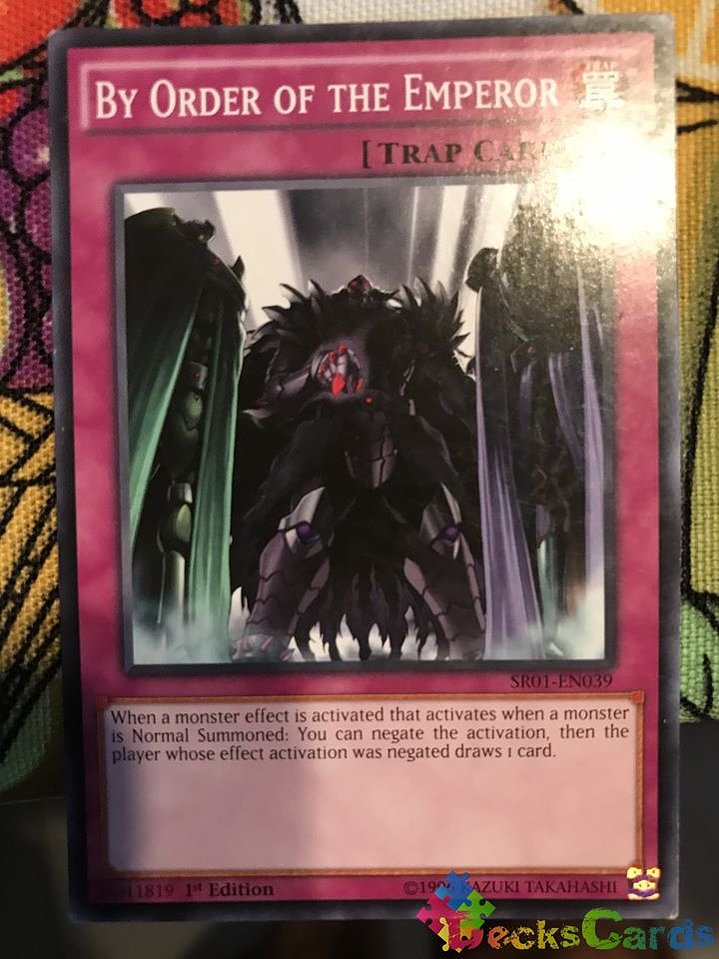 By Order of the Emperor - SR01-EN039 - Common 1st Edition 1