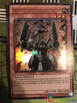 Sentry Soldier of Stone - MVP1-EN012 - Ultra Rare Unlimited