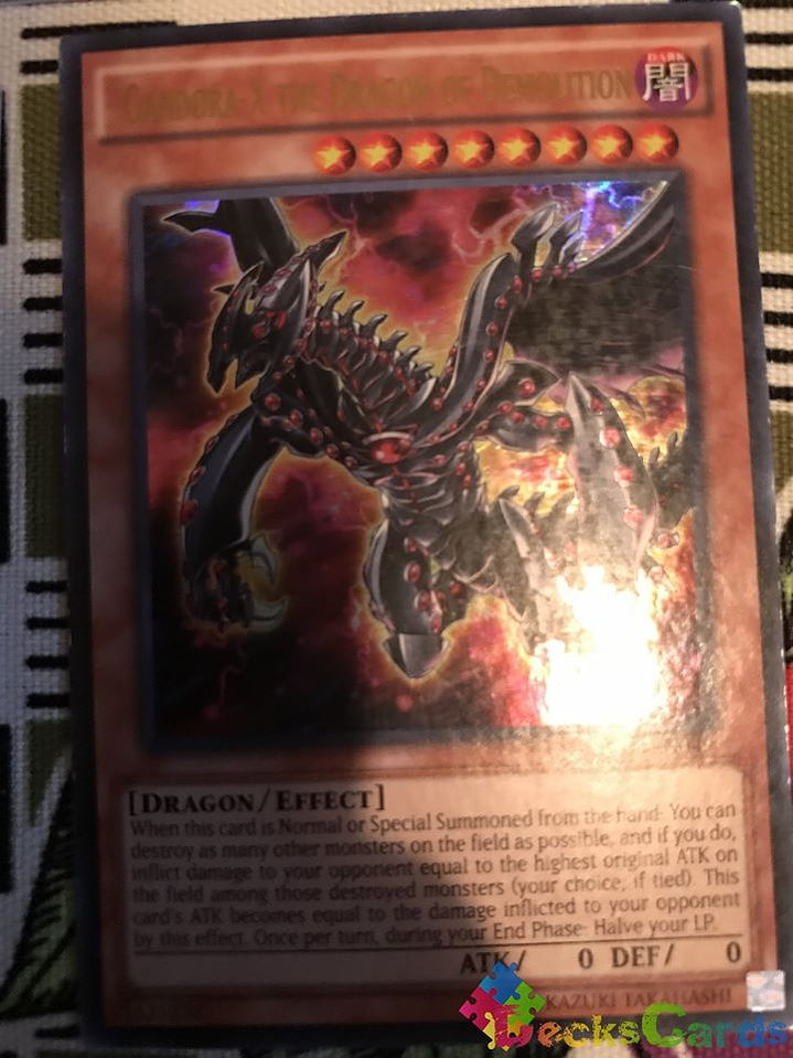Gandora-X the Dragon of Demolition - MVP1-EN049 - Ultra Rare Unlimited 1
