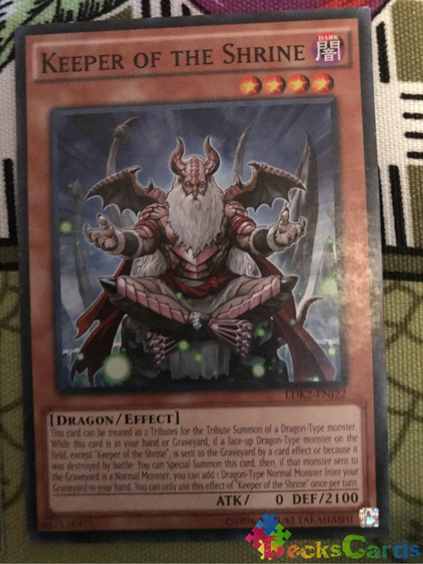 Keeper of the Shrine - LDK2-ENJ22 - Common Unlimited 1