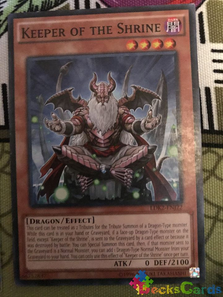 Keeper of the Shrine - LDK2-ENJ22 - Common Unlimited 1