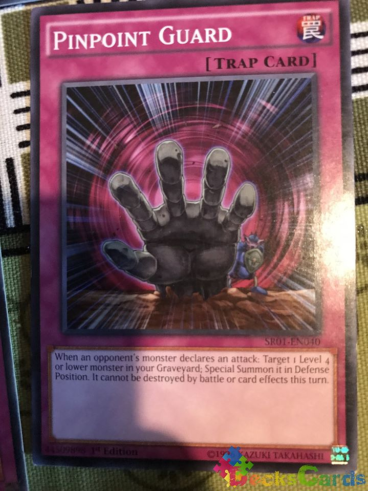 Pinpoint Guard - SR01-EN040 - Common 1st Edition 1