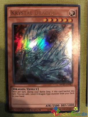 Krystal Dragon - MVP1-ENSE2 - Ultra Rare Limited Edition