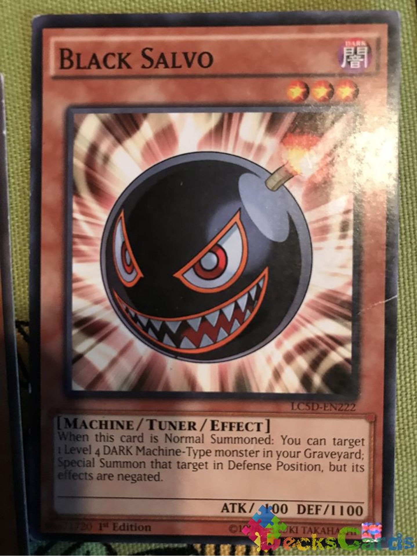 Black Salvo - LC5D-EN222 - Common 1st Edition 1