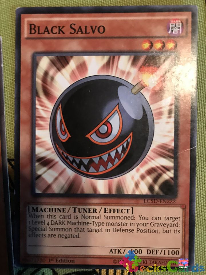 Black Salvo - LC5D-EN222 - Common 1st Edition 1