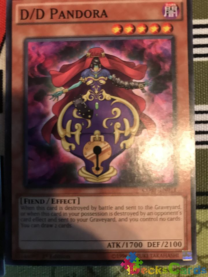 D/D Pandora - CORE-EN011 - Common 1st Edition 1