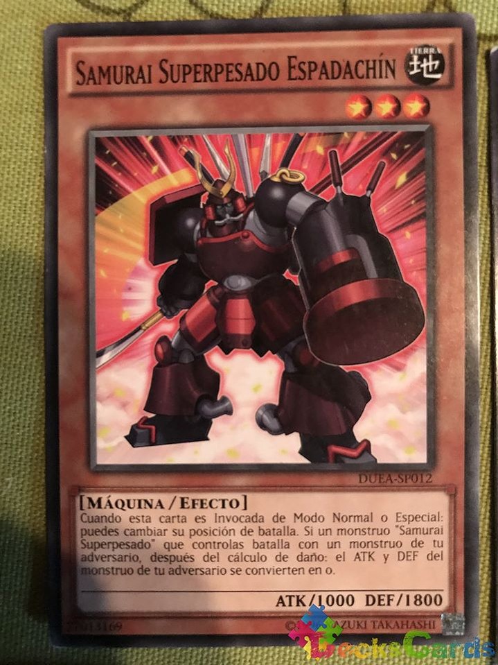 Superheavy Samurai Swordsman - DUEA-EN012 - Common Unlimited 1