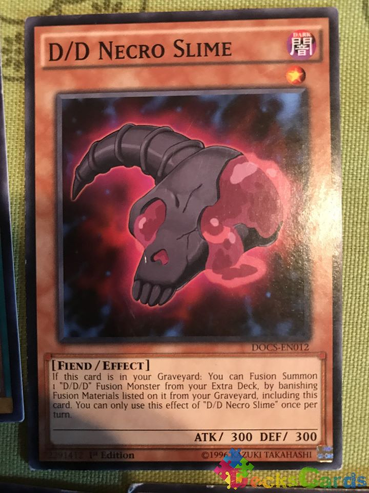 D/D Necro Slime - DOCS-EN012 - Common 1st Edition 1