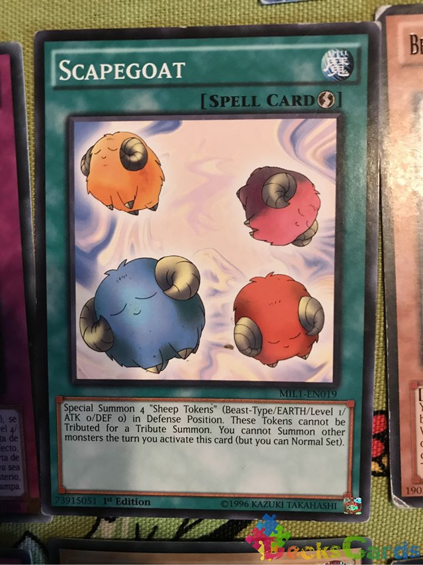Scapegoat - MIL1-EN019 - Common 1st Edition 1