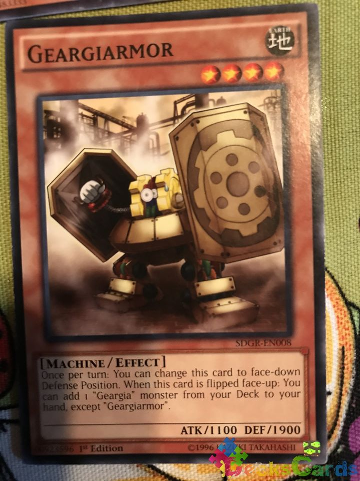 Geargiarmor - SDGR-EN008 - Common 1st Edition 1