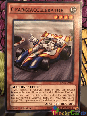 Geargiaccelerator - SDGR-EN006 - Common 1st Edition