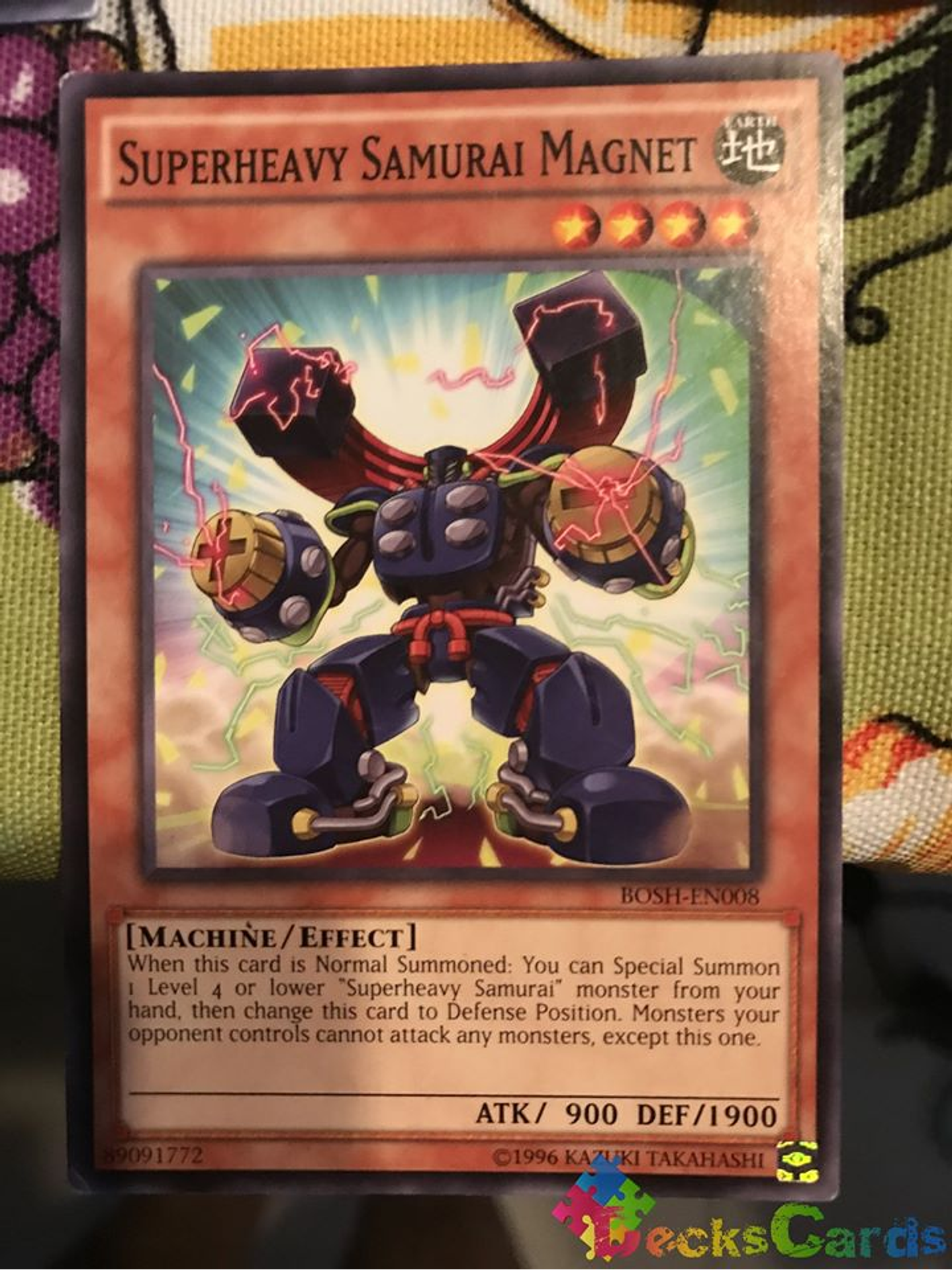 Superheavy Samurai Magnet - BOSH-EN008 - Common Unlimited 1