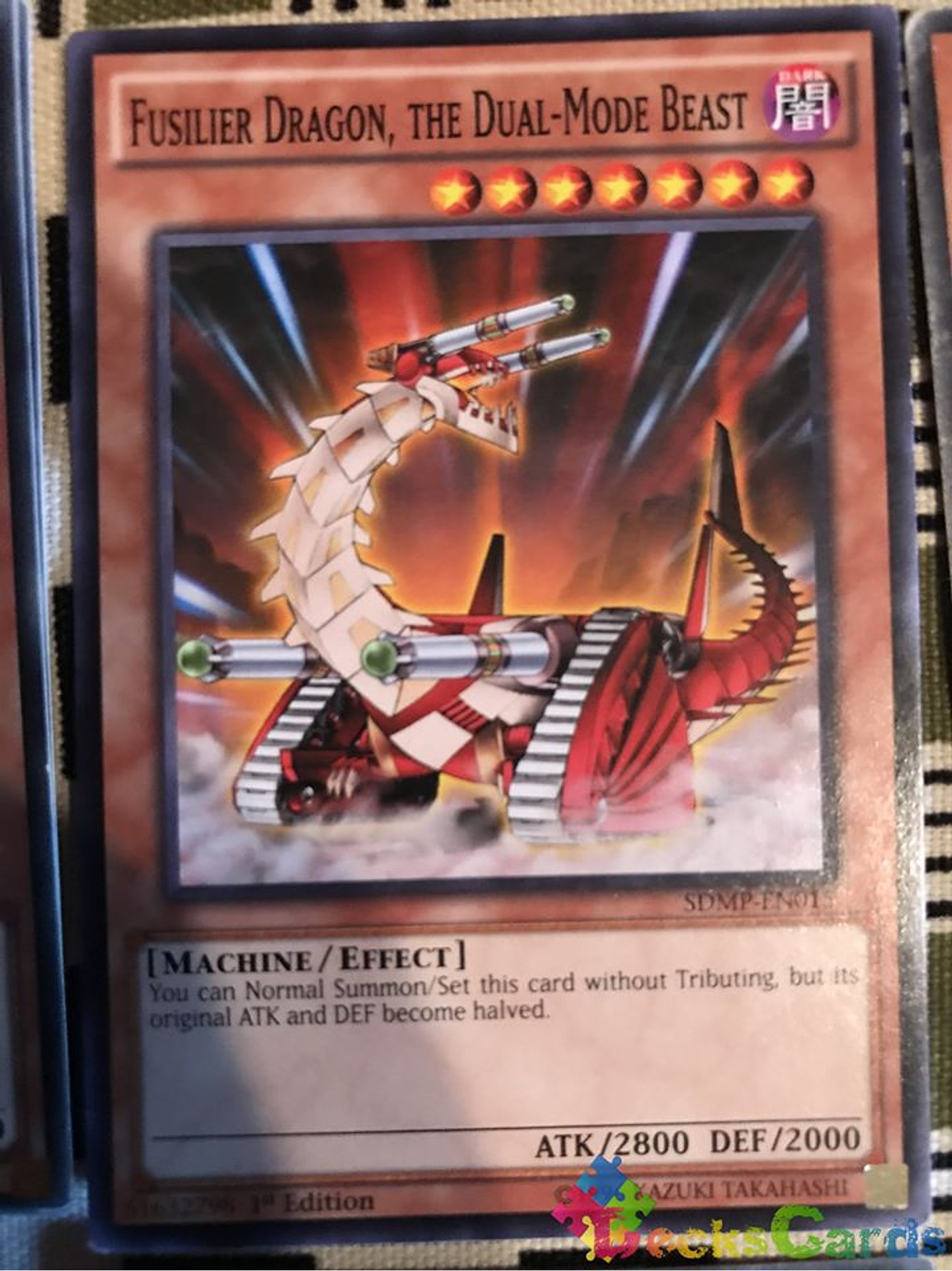 Fusilier Dragon, the Dual-Mode Beast - SDMP-EN015 - Common 1st Edition 2