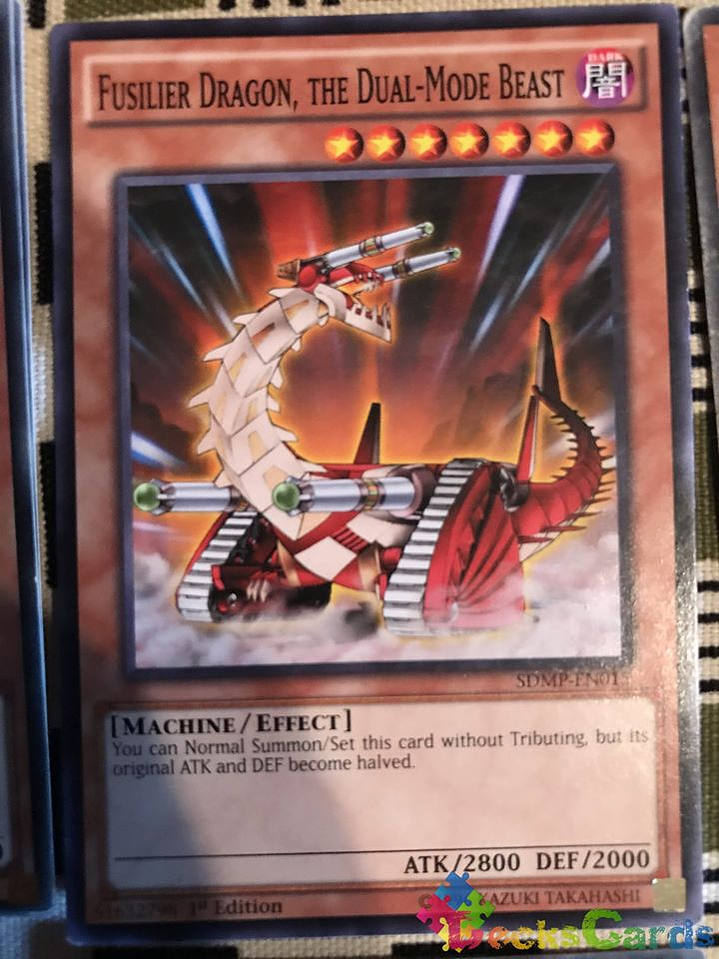 Fusilier Dragon, the Dual-Mode Beast - SDMP-EN015 - Common 1st Edition 2