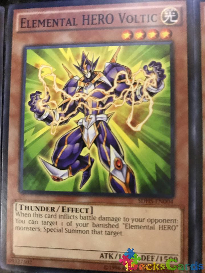 Elemental Hero Voltic - SDHS-EN004 - Common Unlimited 1