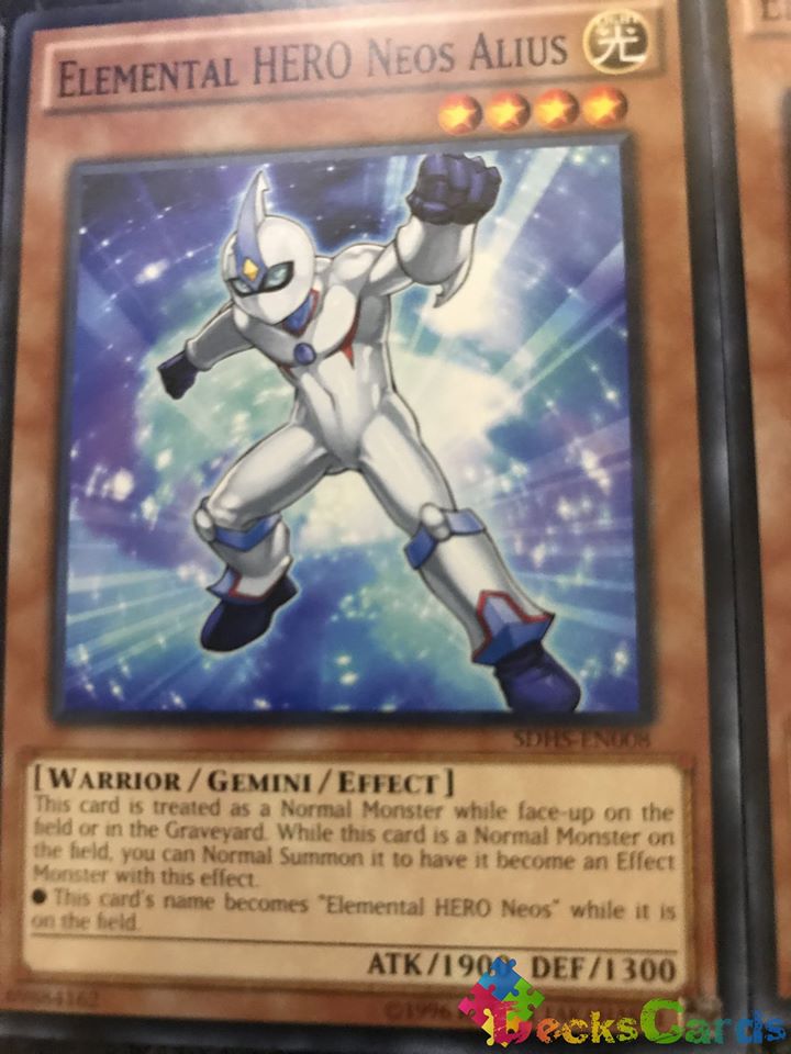Elemental Hero Neos Alius - SDHS-EN008 - Common Unlimited
