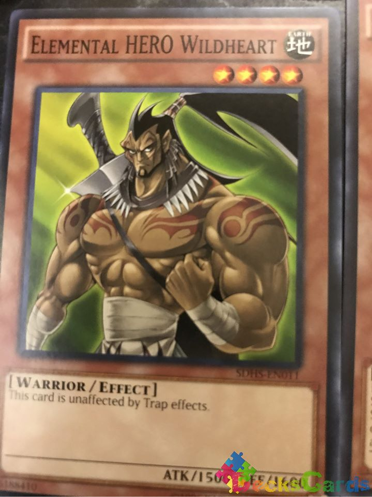 Elemental Hero Wildheart - SDHS-EN011 - Common Unlimited 1