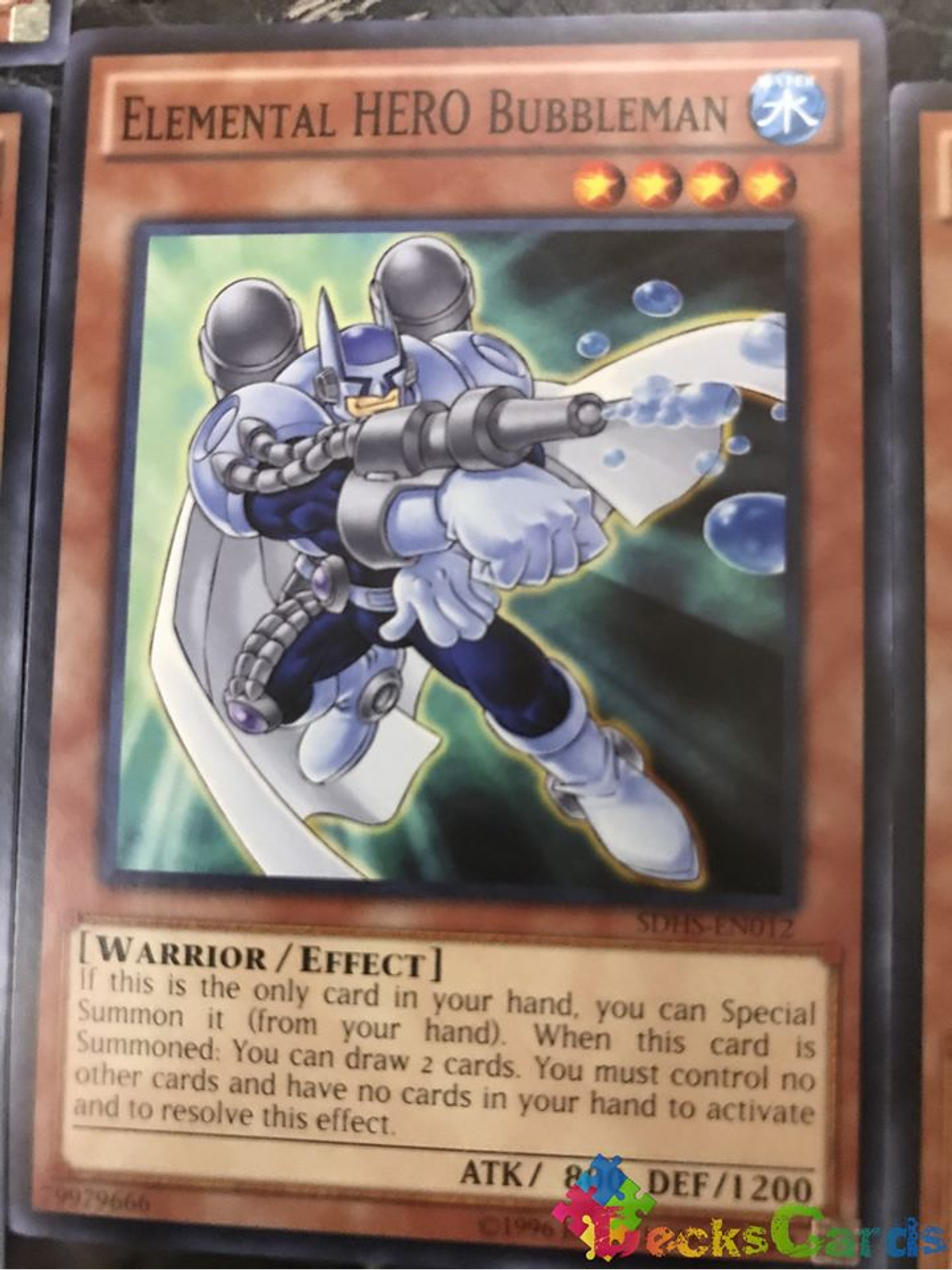 Elemental Hero Bubbleman - SDHS-EN012 - Common Unlimited 1