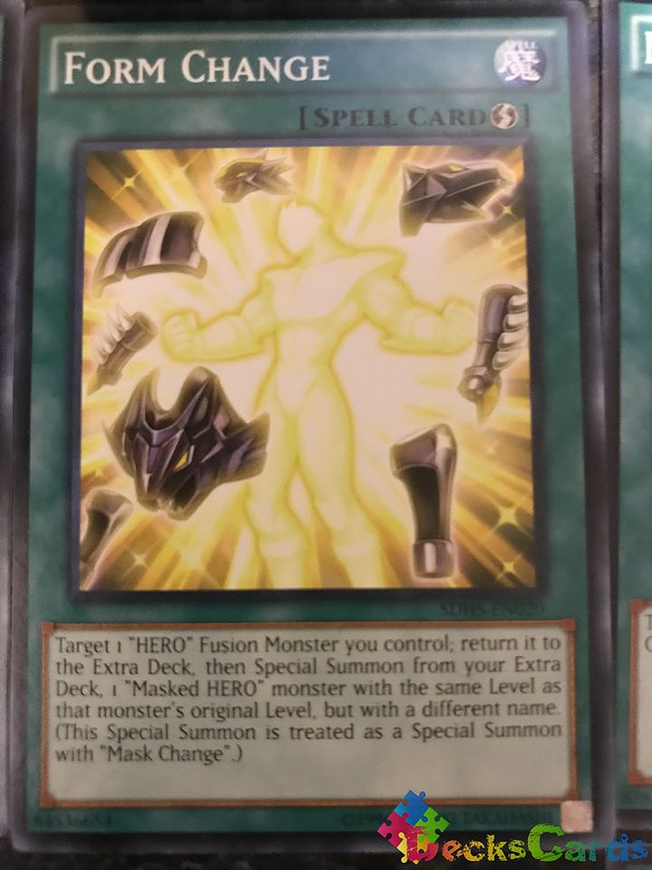 Form Change - SDHS-EN020 - Common Unlimited 1