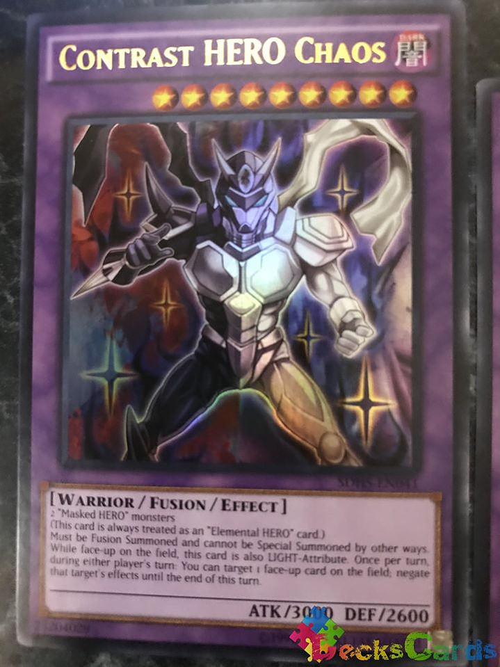 Contrast Hero Chaos - SDHS-EN041 - Ultra Rare Unlimited 1