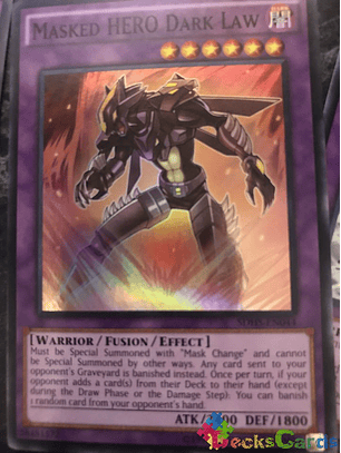 Masked Hero Dark Law - SDHS-EN044 - Super Rare Unlimited
