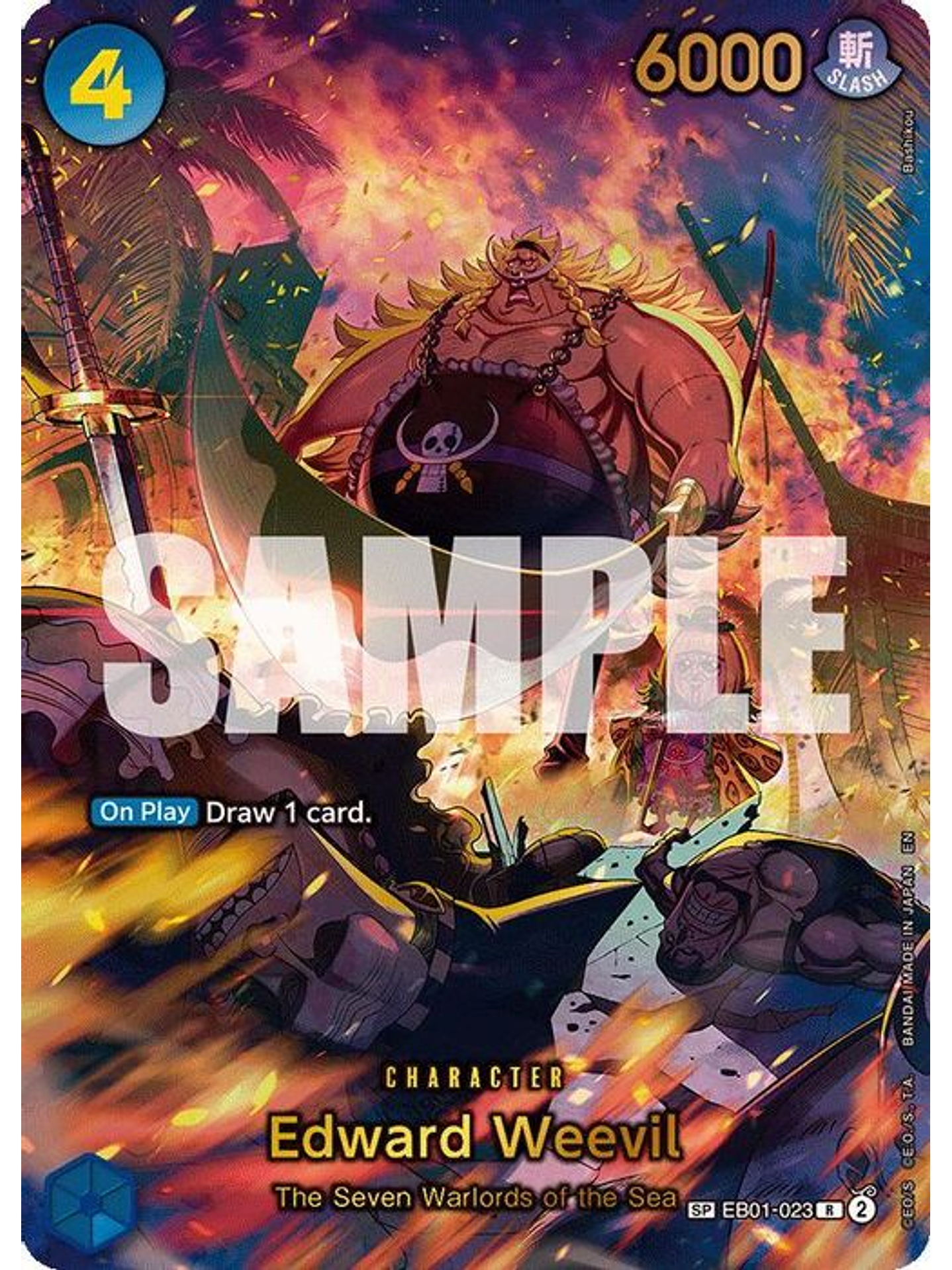 EB01-023 (Special Rare) Edward Weevil (SP) 1