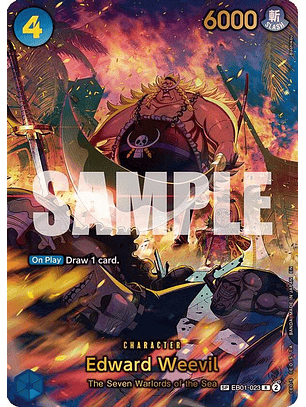 EB01-023 (Special Rare) Edward Weevil (SP)