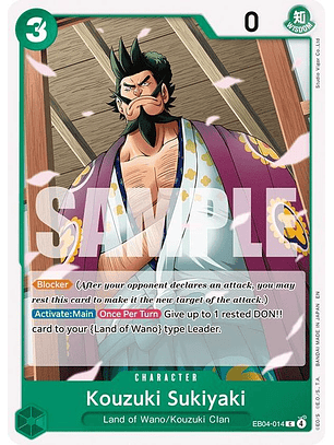 EB04-014 C Kouzuki Sukiyaki