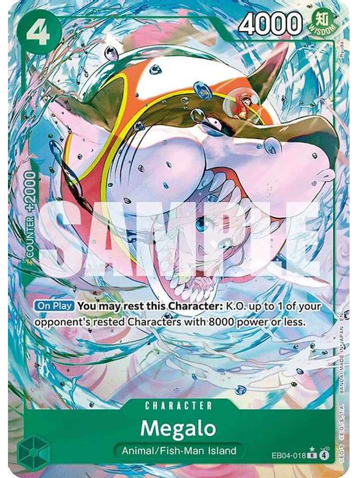 EB04-018 (Alternate Art) Megalo 1