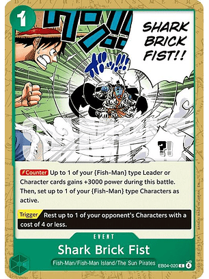 EB04-020 C Shark Brick Fist