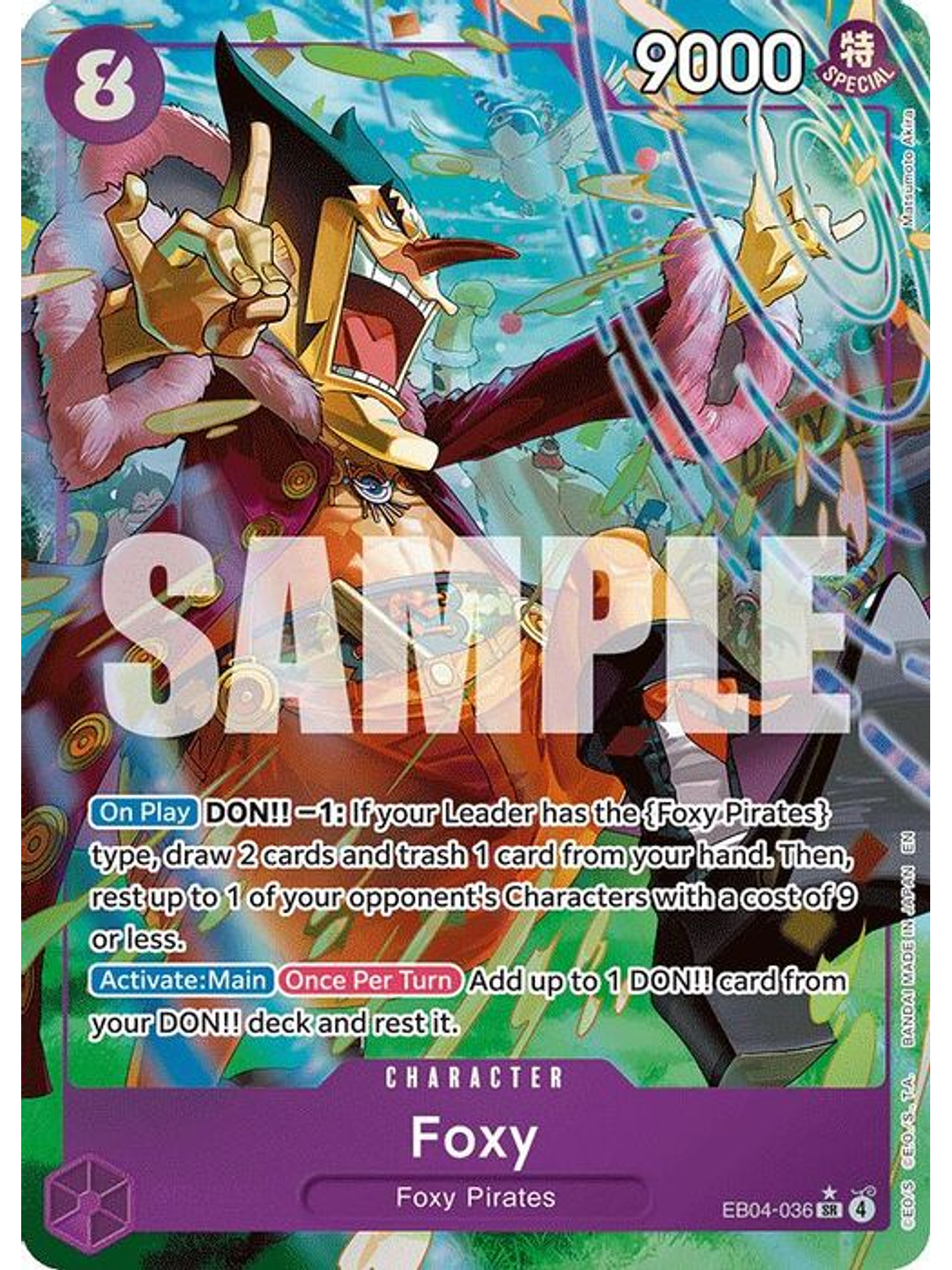 EB04-036 (Alternate Art) Foxy 1