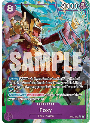 EB04-036 (Alternate Art) Foxy