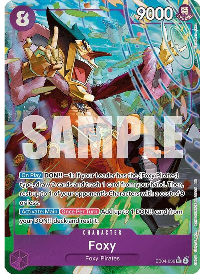 EB04-036 (Alternate Art) Foxy 1