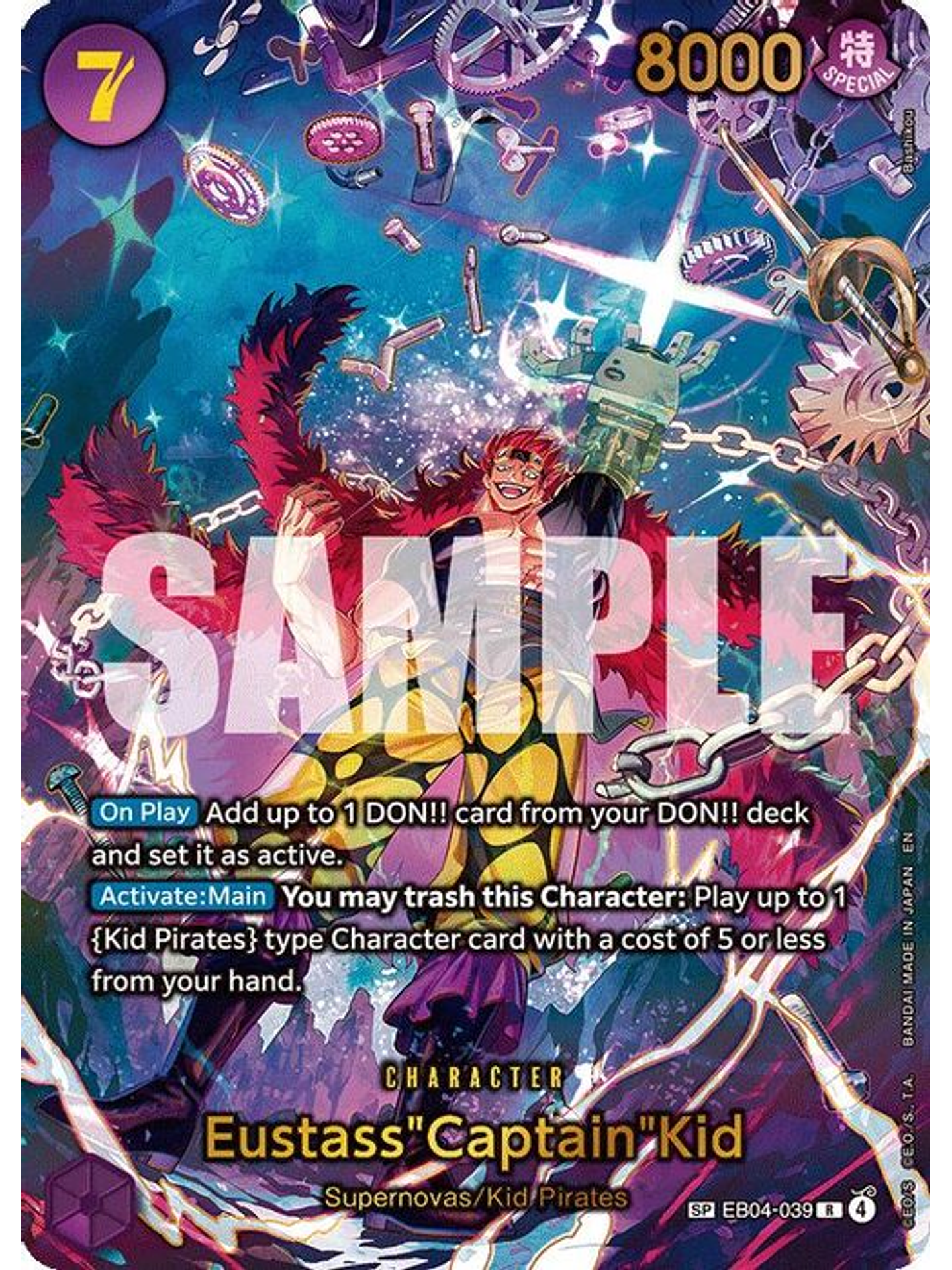 EB04-039 (Special Rare) Eustass