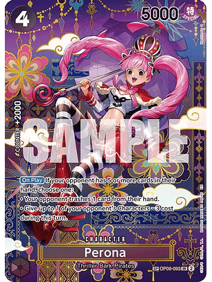 OP06-093 (Special Rare) Perona (SP)