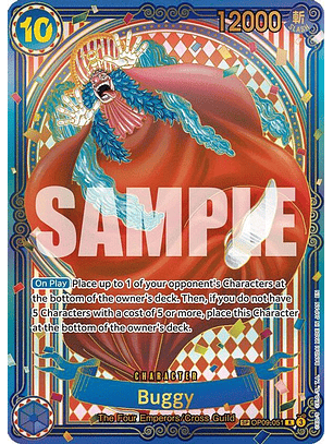 OP09-051 (Special Rare) Buggy (SP) (Gold)