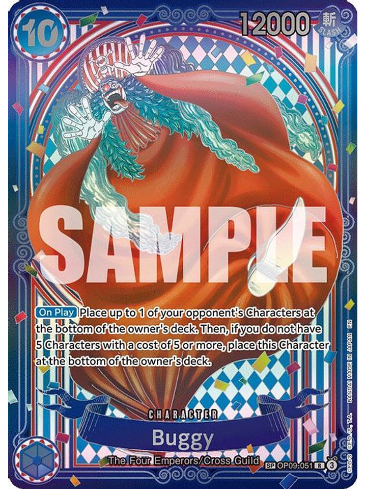 OP09-051 (Special Rare) Buggy (SP) 1