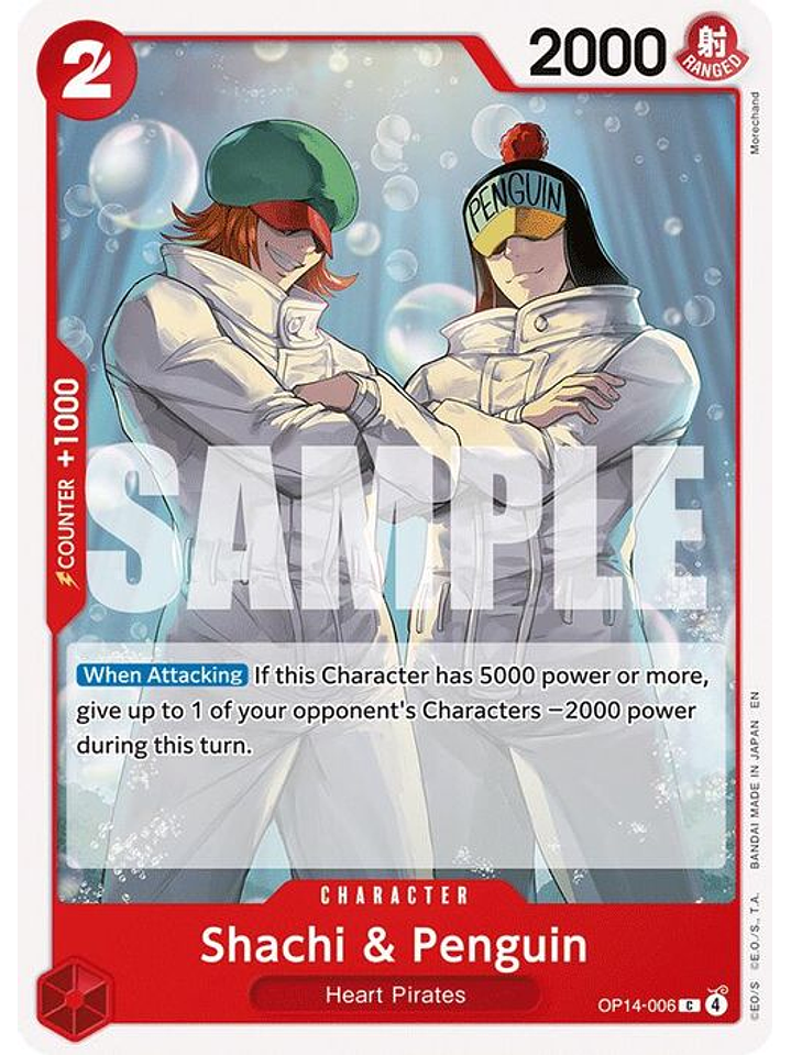 OP14-006 C Shachi & Penguin 1