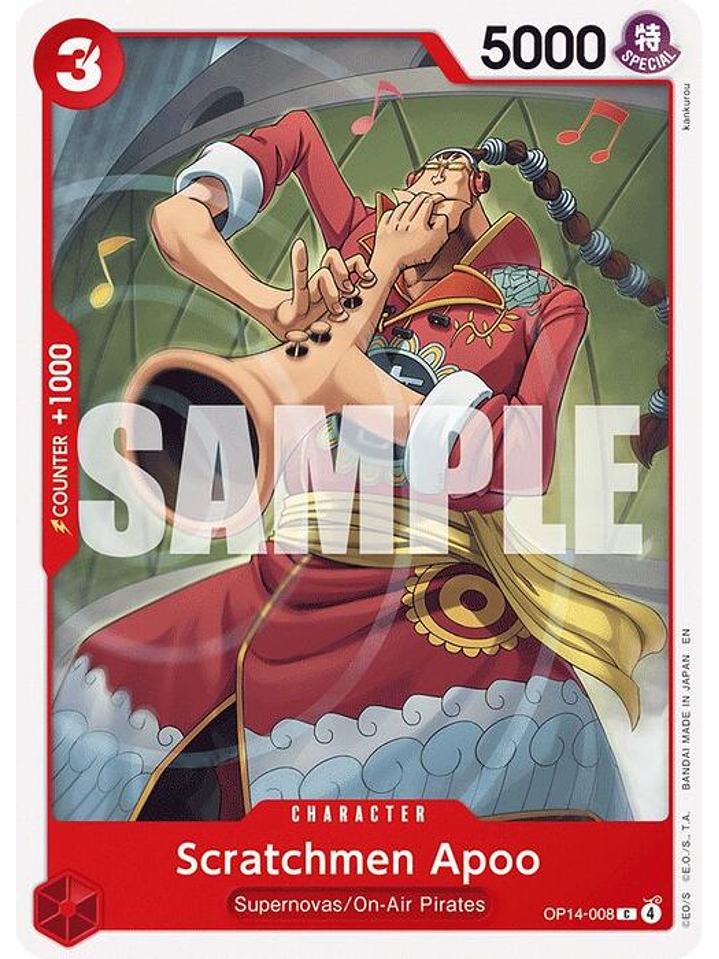 OP14-008 C Scratchmen Apoo 1