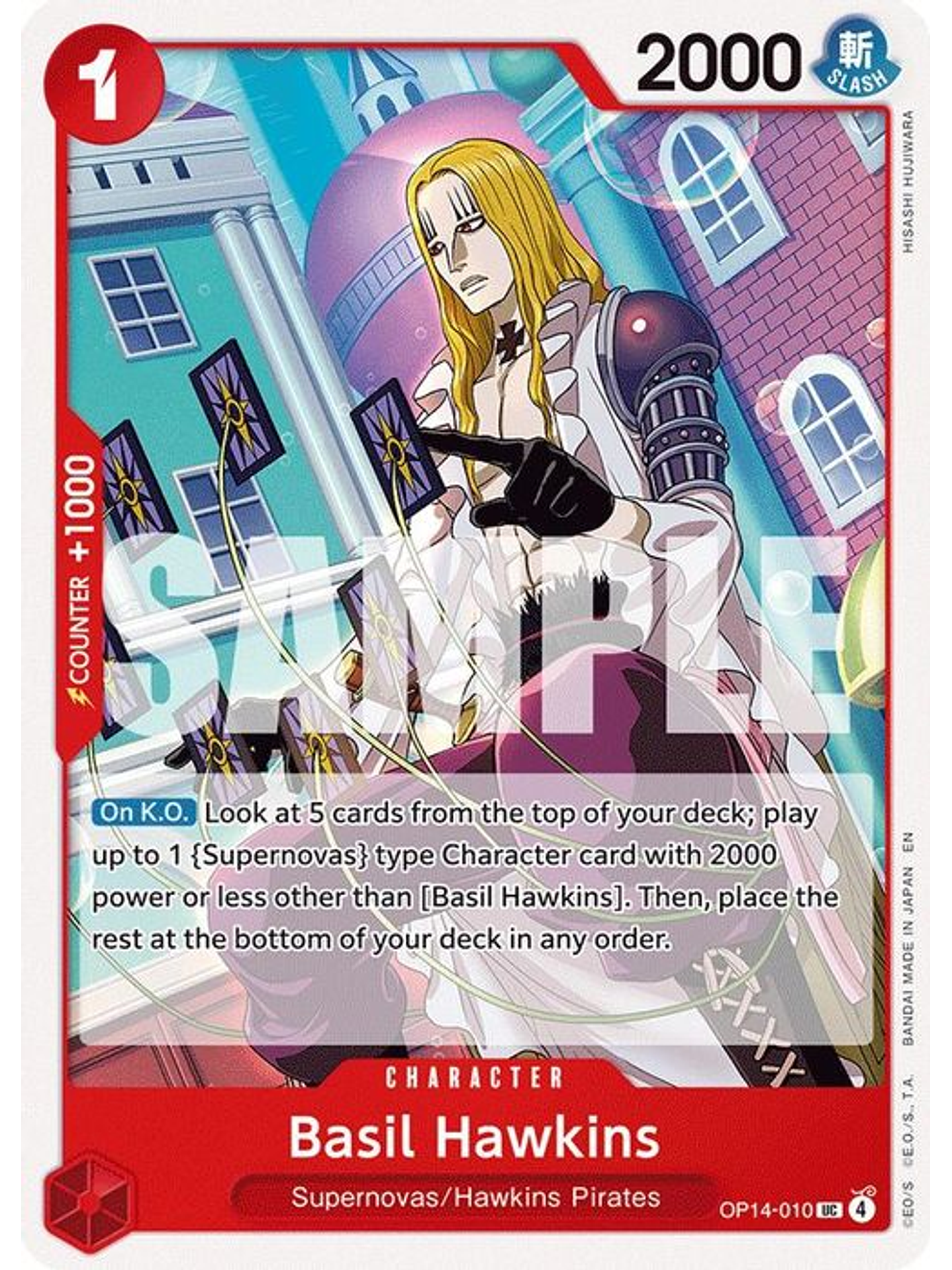 OP14-010 U Basil Hawkins 1