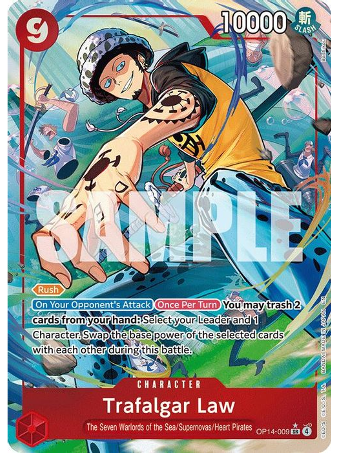 OP14-009 (Alternate Art) Trafalgar Law 1