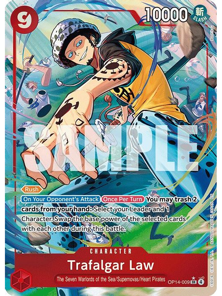 OP14-009 (Alternate Art) Trafalgar Law 1